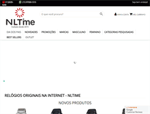 Tablet Screenshot of newlooktime.com.br